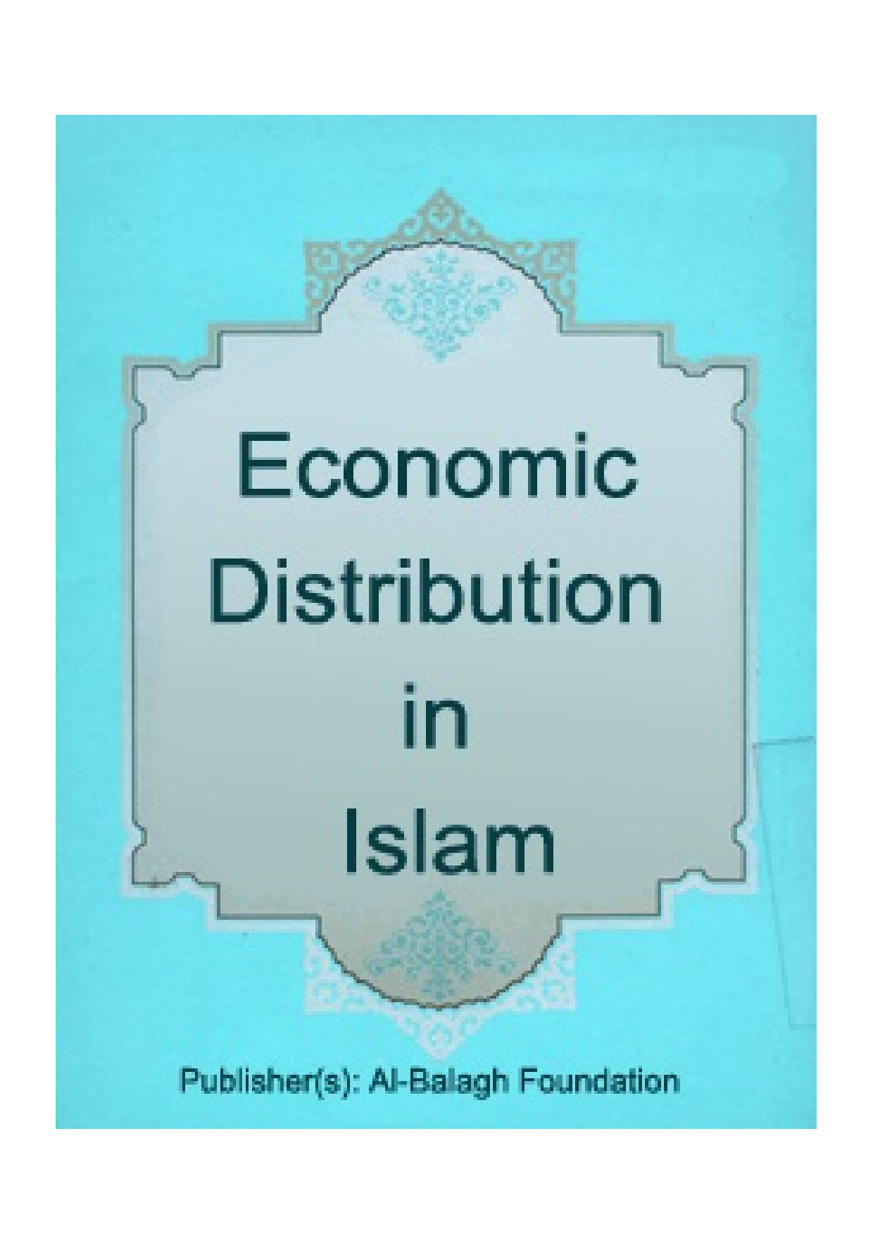 Economic System In Islam