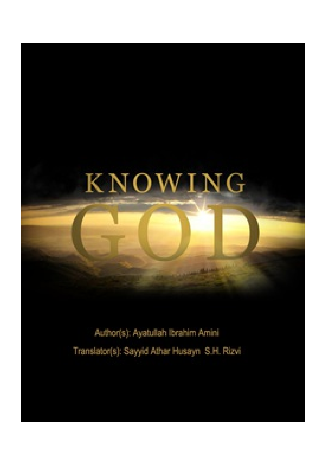 Knowing God