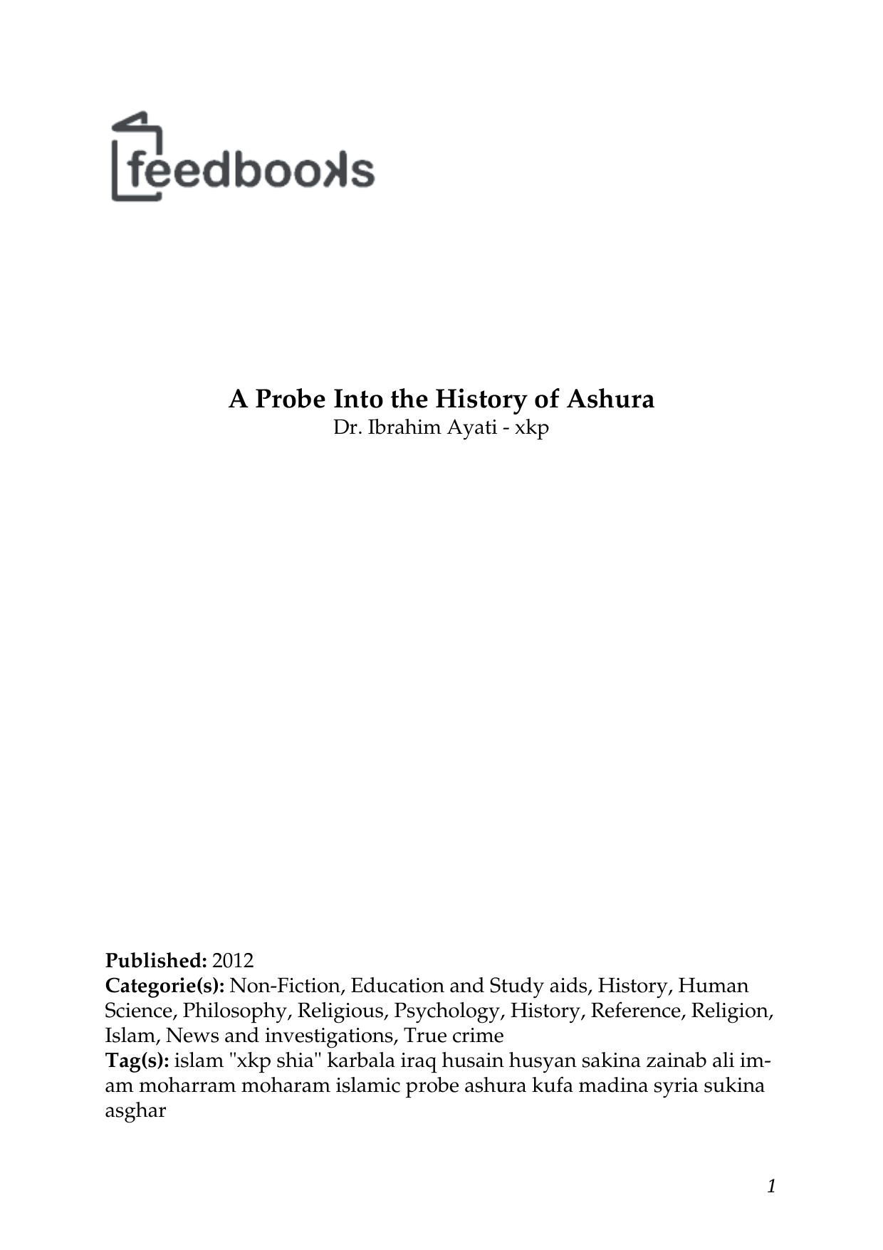 A Probe Into The History Of Ashura