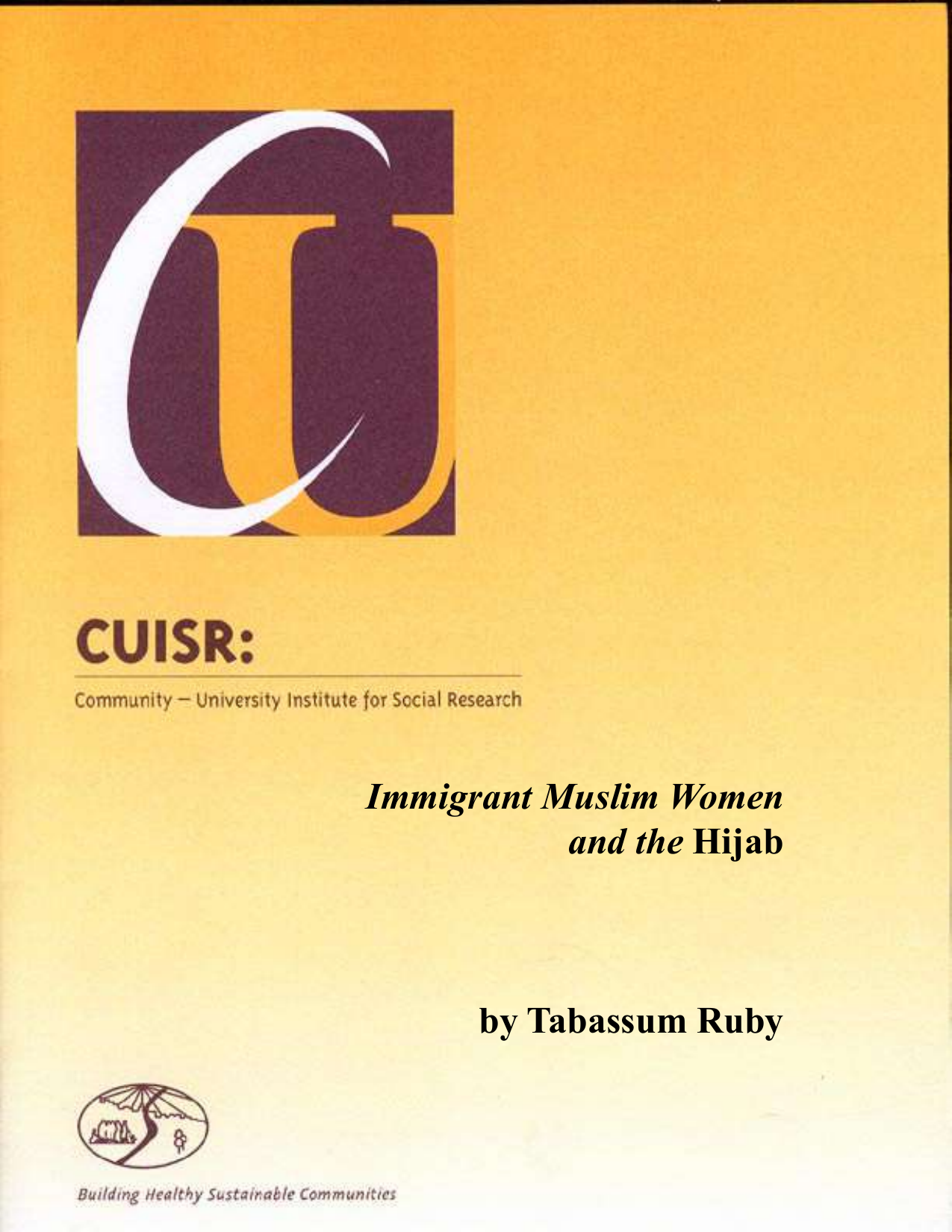 Immigrant Muslim Women and The Hijab