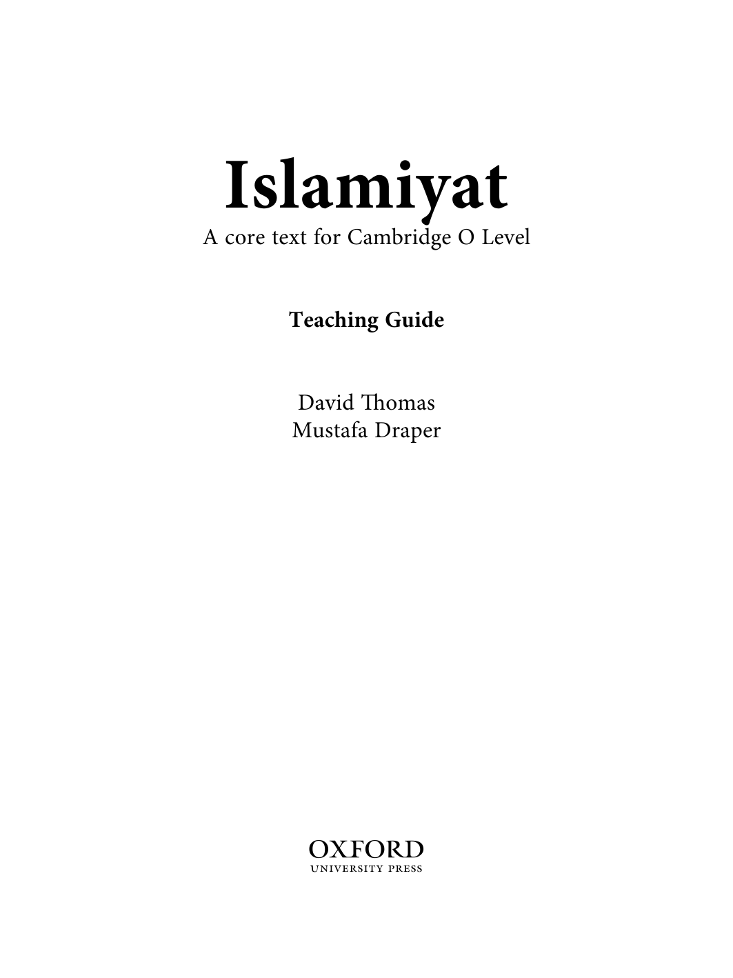 Islamiyat