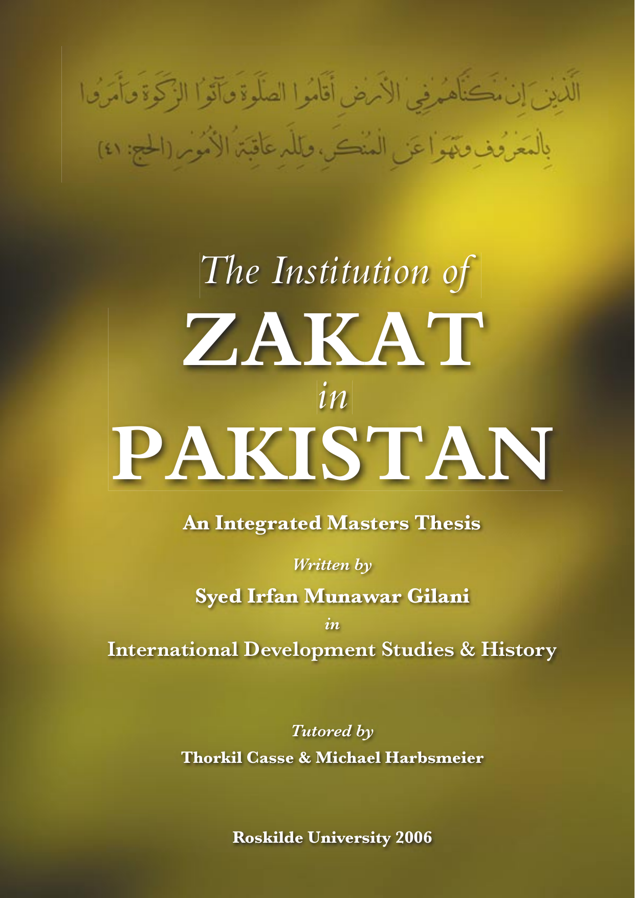 Zakat in Pakistan