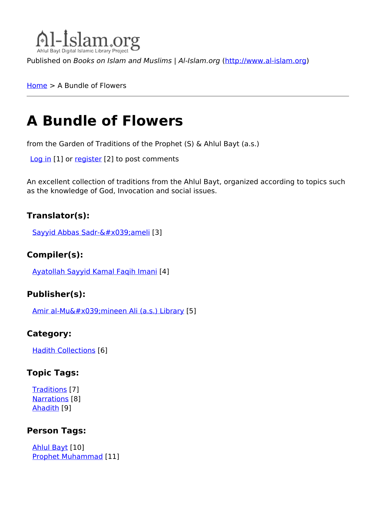 A Bundle Of Flowers