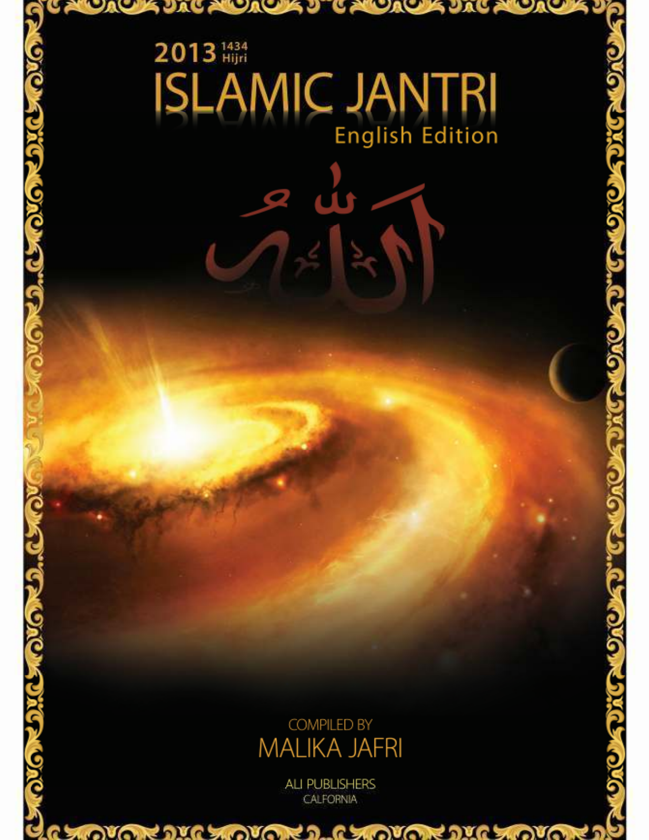 Islamic Jantri English Edition 2013
