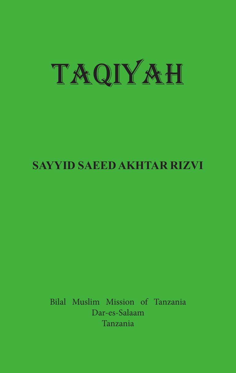 Taqiyah