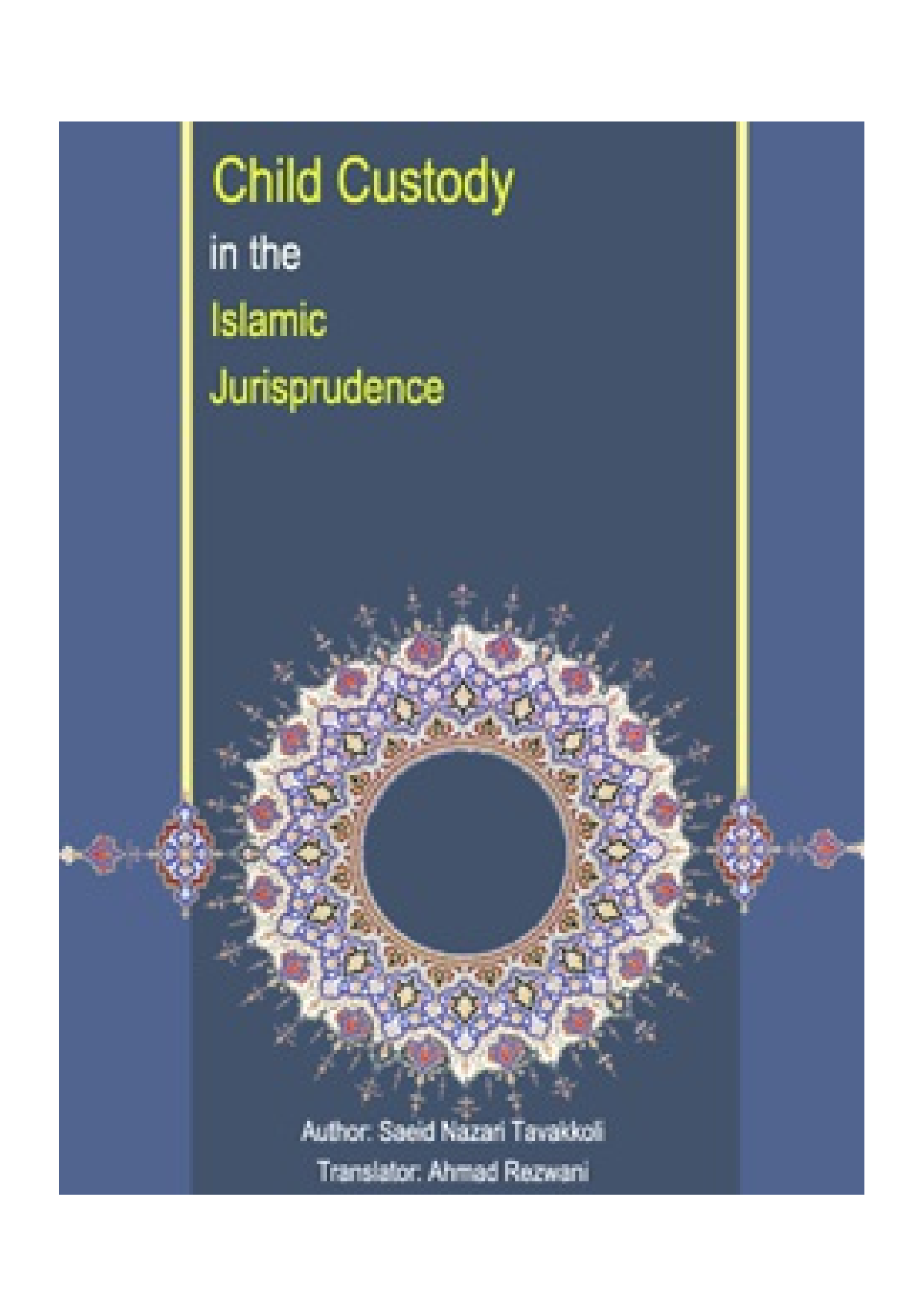 Child Custody In Islamic Jurisprudence